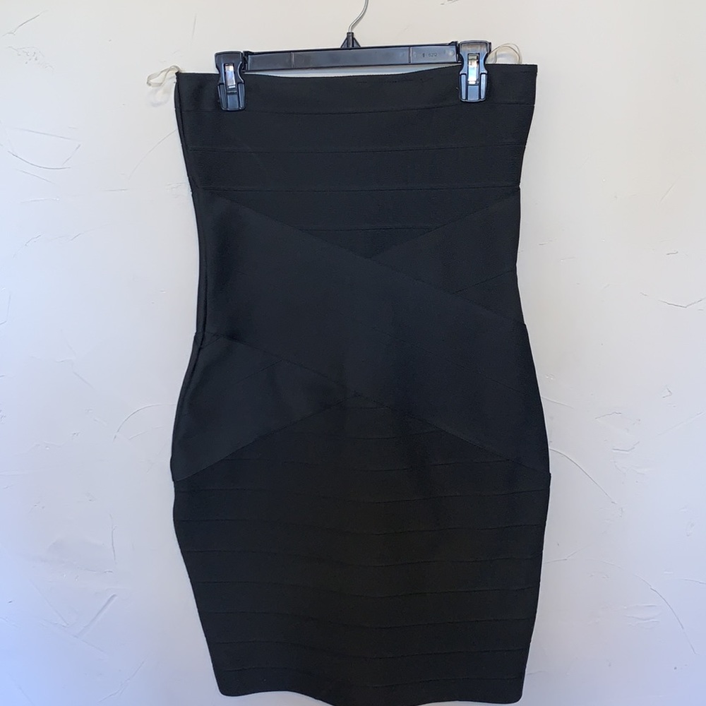 Blashe Black Strapless Dress NWOT